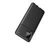 Samsung Galaxy A42 5G Armored szénszál mintájú TPU tok fekete-5902429901805 6 kép