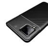 Samsung Galaxy A42 5G Armored szénszál mintájú TPU tok fekete-5902429901805 7 kép