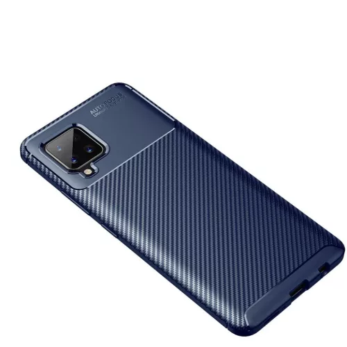 Armored szénszál mintájú TPU tok SAMSUNG GALAXY A42 5G kék-5902429902031 2 kép