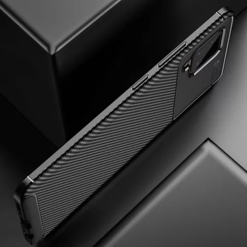 Armored szénszál mintájú TPU tok SAMSUNG GALAXY A42 5G kék-5902429902031 5 kép