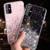 Sequins csillogó flitteres tok XIAOMI MI 10T / 10T PRO pink-5902429903618 7 kép