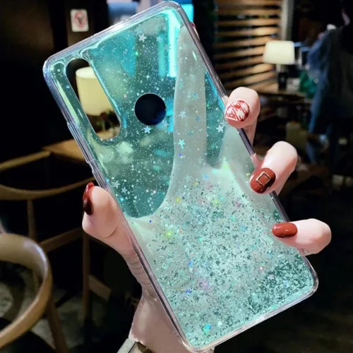 Samsung S21+ Plus Sequins csillogó flitteres tok menta-5902429903700 5 kép