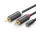 UGREEN AV102 2xRCA kábel (Cinch) jack 3.5 mm 1m fekete