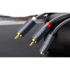 UGREEN AV102 2xRCA kábel (Cinch) jack 3.5 mm 1m fekete-6957303815883 5 kép