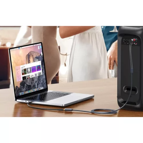 UGREEN AV102 2xRCA kábel (Cinch) jack 3.5 mm 1m fekete-6957303815883 7 kép