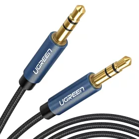 Ugreen AUX 3.5mm jack audio kábel 1m fekete-6957303853618 2 kép