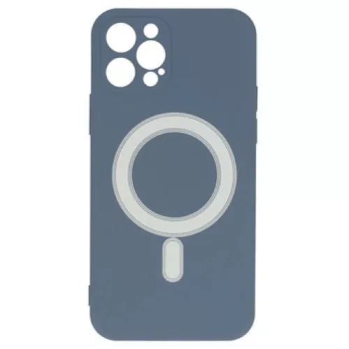 iPhone 12 Pro MAX TEL PROTECT MagSilicone tok kék-5900217406990 2 kép