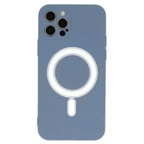 iPhone 12 Pro MAX TEL PROTECT MagSilicone tok kék-5900217406990 3 kép