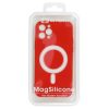 iPhone 12 Pro MAX TEL PROTECT MagSilicone tok piros-5900217406969 6 kép