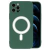 iPhone 12 Pro MAX TEL PROTECT MagSilicone tok sötétzöld-5900217406945 1 kép