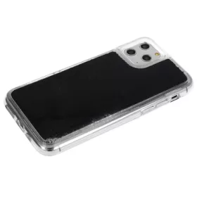Samsung A72 5G Liquid folyékony flitteres tok fekete-5900217404996 2 kép