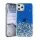 Brilliant csillogó flitteres tok Samsung A72 4G/5G sötétkék