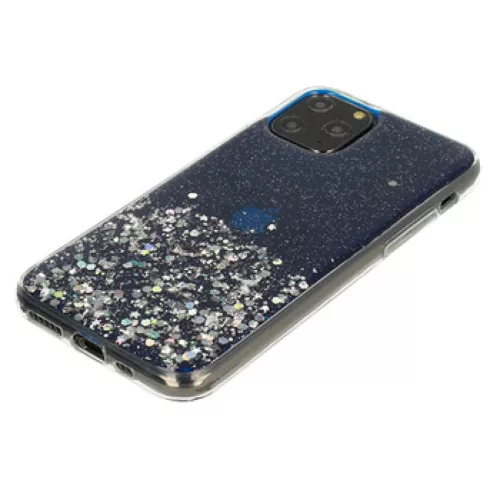 Brilliant csillogó flitteres tok Samsung A72 4G/5G sötétkék-5900217397144 2 kép
