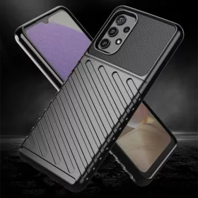 SAMSUNG A72 4G fekete  tok Thunder fokozott védelmet biztosító flex-9111201925328 2 kép