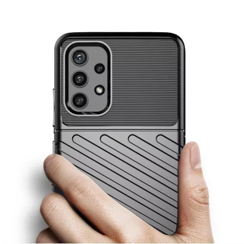SAMSUNG A72 4G fekete  tok Thunder fokozott védelmet biztosító flex-9111201925328 3 kép