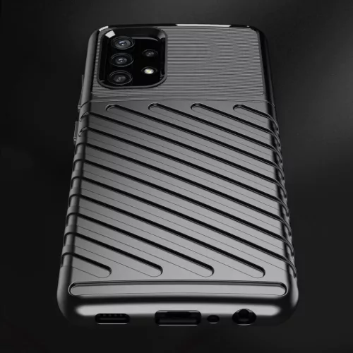 SAMSUNG A72 4G fekete  tok Thunder fokozott védelmet biztosító flex-9111201925328 8 kép