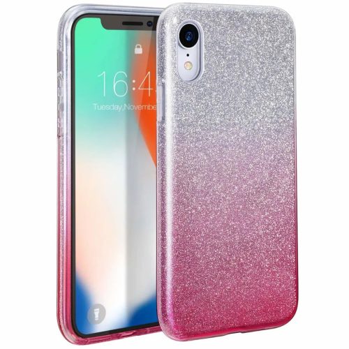 Glitter flitteres tok SAMSUNG GALAXY A02S pink-5902429901447 1 kép