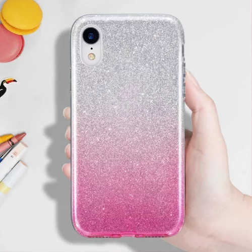Glitter flitteres tok SAMSUNG GALAXY A02S pink-5902429901447 3 kép