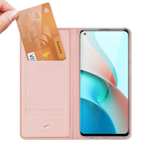 Dux Ducis Skin Pro fliptok XIAOMI REDMI NOTE 9T 5G pink-6934913054871 4 kép