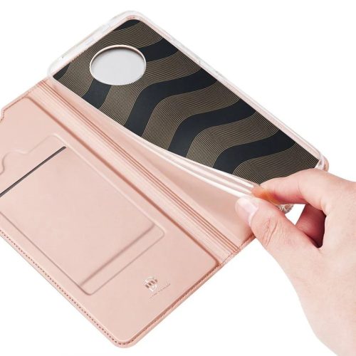Dux Ducis Skin Pro fliptok XIAOMI REDMI NOTE 9T 5G pink-6934913054871 5 kép