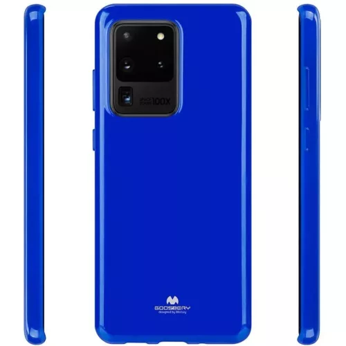 Samsung Galaxy S20 Mercury Jelly szilikon tok Ultra kék telefontok-8809684999554 5 kép