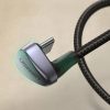 Ugreen Nylon harisnyázott USB - USB Type C kábel döntött fejjel 1m-6957303873135 3 kép