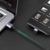 Ugreen Nylon harisnyázott USB - USB Type C kábel döntött fejjel 1m-6957303873135 5 kép