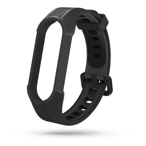 Xiaomi Mi Smart Band 5/6 Tech-protect Armour Óraszíj Fekete-6216990211577 4 kép