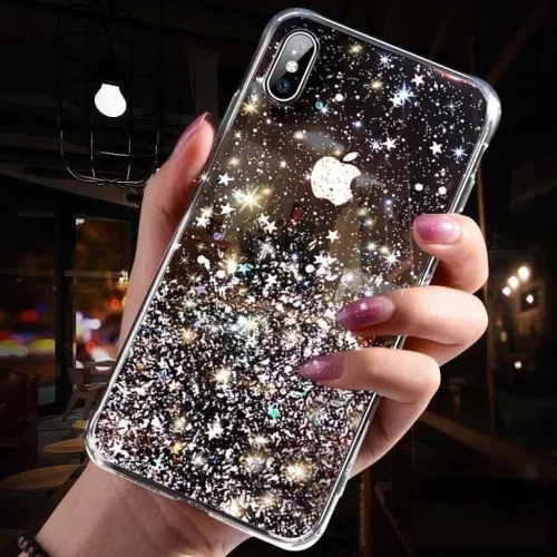 Wozinsky Star csillogó flitteres tok Samsung A42 5G zöld-9111201922624 9 kép