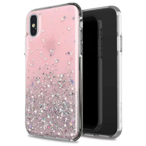 Wozinsky Star csillogó flitteres tok Samsung Galaxy A42 5G kék-9111201926745 4 kép