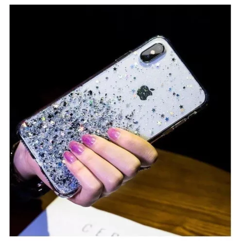 Wozinsky Star csillogó flitteres tok Samsung Galaxy M30s kék-9111201926752 8 kép