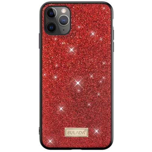 Samsung S21 Ultra SULADA Dazzling Glitter tok piros