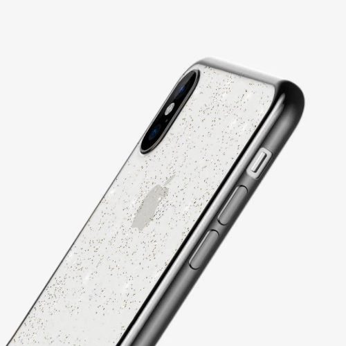 iPhone 12 mini SULADA Glitter tok átlátszó/fekete-5904161101185 6 kép