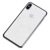 iPhone 12 Pro Max Sulada Glitter tok átlátszó/fekete-5904161101208 5 kép
