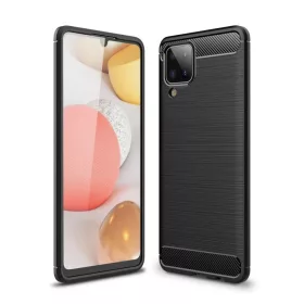 Tech-Protect carbon mintájú TPU tok Samsung M12 fekete