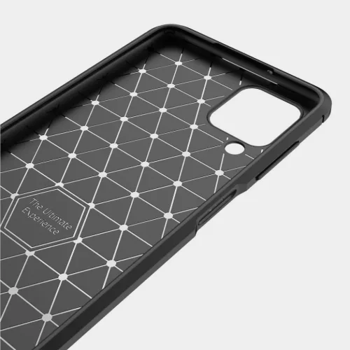 Tech-Protect carbon mintájú TPU tok Samsung M12 fekete-6216990210921 3 kép