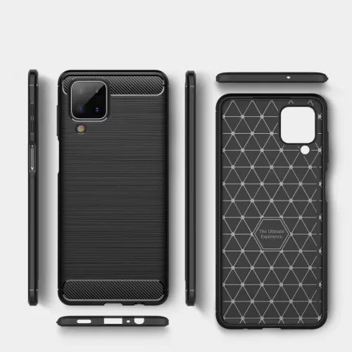 Tech-Protect carbon mintájú TPU tok Samsung M12 fekete-6216990210921 9 kép