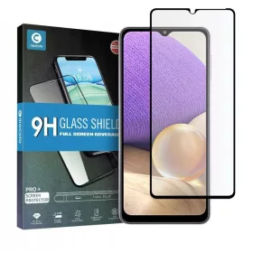    Samsung A32 5G fekete Mocolo TG+ kijelzővédő 9H üvegfólia