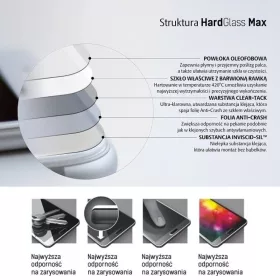 Samsung A71 3MK Hardglass Max üvegfólia fekete-5903108227094 2 kép
