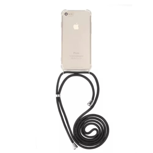 Forcell Cord tok csuklópánttal SAMSUNG A02S fekete-5903396104688 2 kép