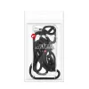 Forcell Cord tok csuklópánttal SAMSUNG A02S fekete-5903396104688 4 kép