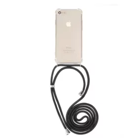 SAMSUNG A32 5G Forcell Cord tok csuklópánttal fekete-5903396104657 2 kép