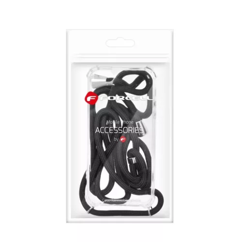 SAMSUNG A32 5G Forcell Cord tok csuklópánttal fekete-5903396104657 4 kép