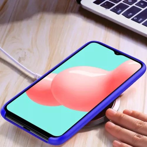 SAMSUNG A32 5G Forcell Soft szilikon tok sötétkék-5903396098963 2 kép