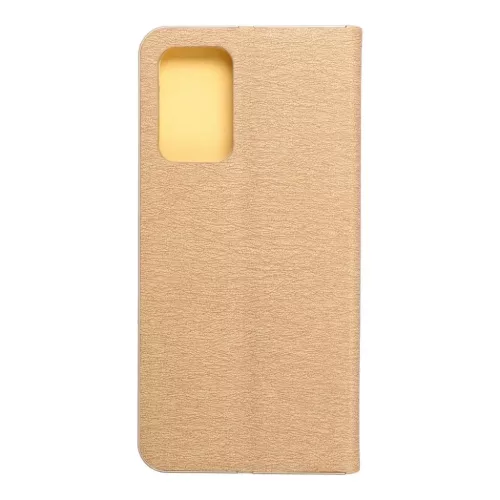 Forcell Luna Gold fliptok SAMSUNG A72 4G arany-5903396096709 6 kép