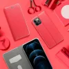 Samsung A72 4G Forcell Luna Silver fliptok piros-5903396096662 2 kép