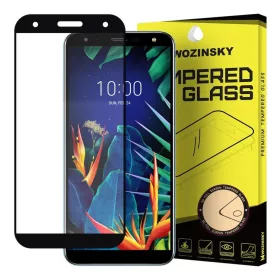   Wozinsky Super Tough kijelzővédő üvegfólia LG K40 fekete