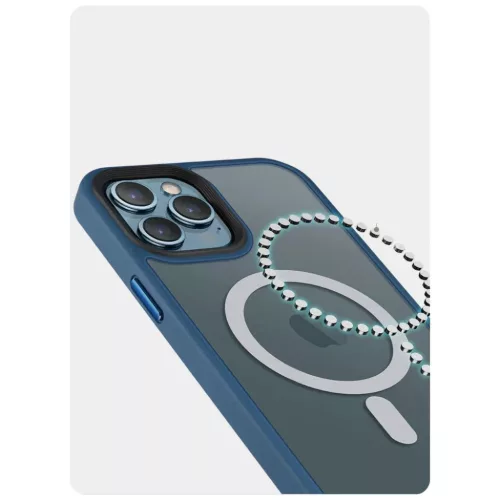 iPhone 12/12 Pro Tech-Protect Magmat Magsafe Tok Matt Fekete-6216990211553 4 kép