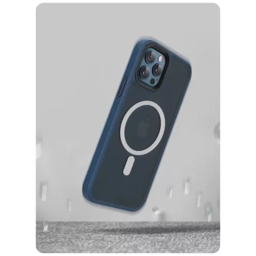 iPhone 12/12 Pro Tech-Protect Magmat Magsafe Tok Matt Fekete-6216990211553 5 kép