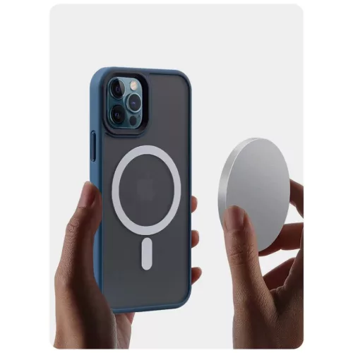 iPhone 12/12 Pro Tech-Protect Magmat Magsafe Tok Matt Fekete-6216990211553 6 kép